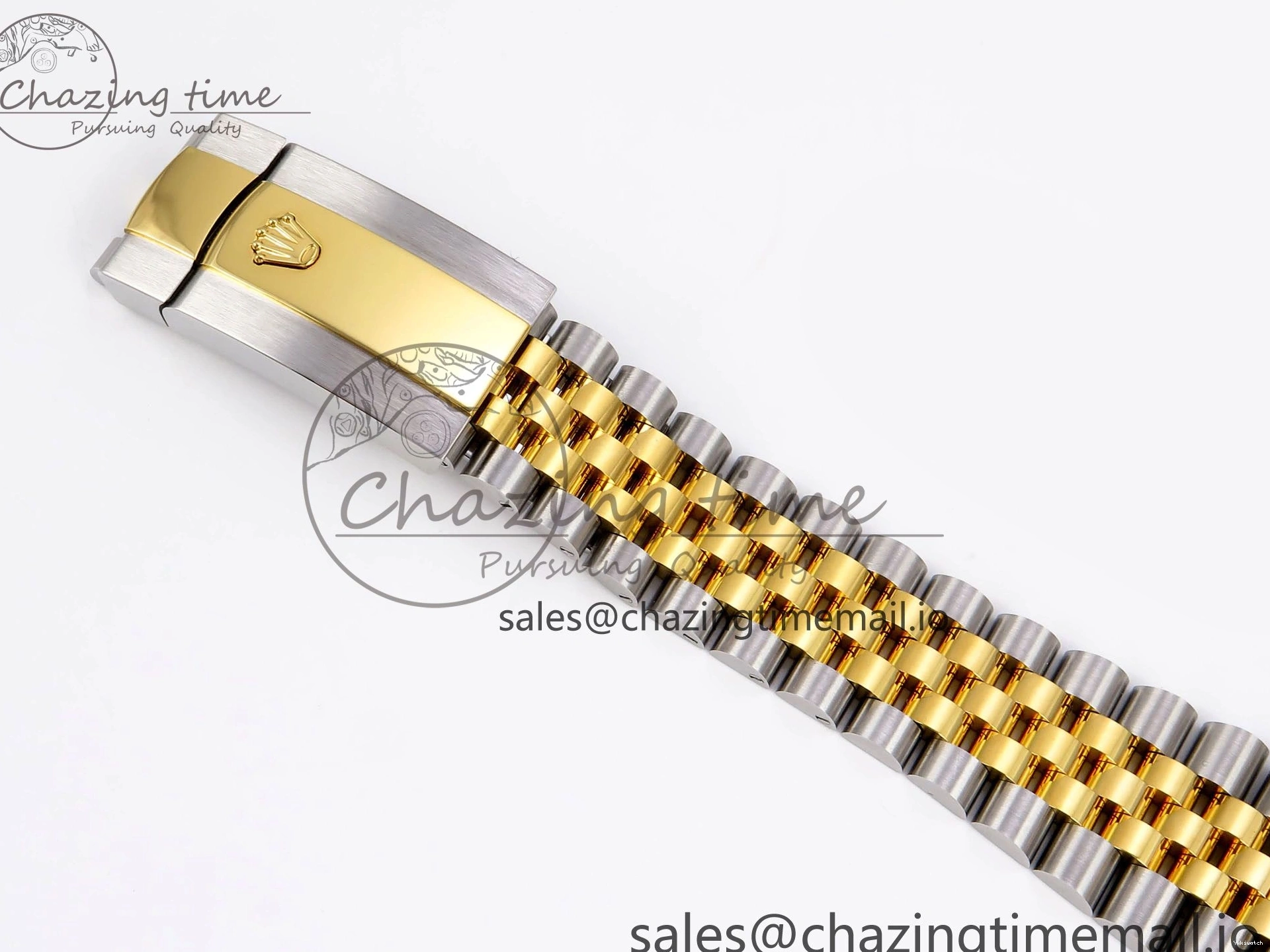 904L Edition SS on SH3235 (Gain Best Dial ARF YG 1:1 Diamonds Bracelet Weight) YG Steel DateJust 41 Jubilee 0516